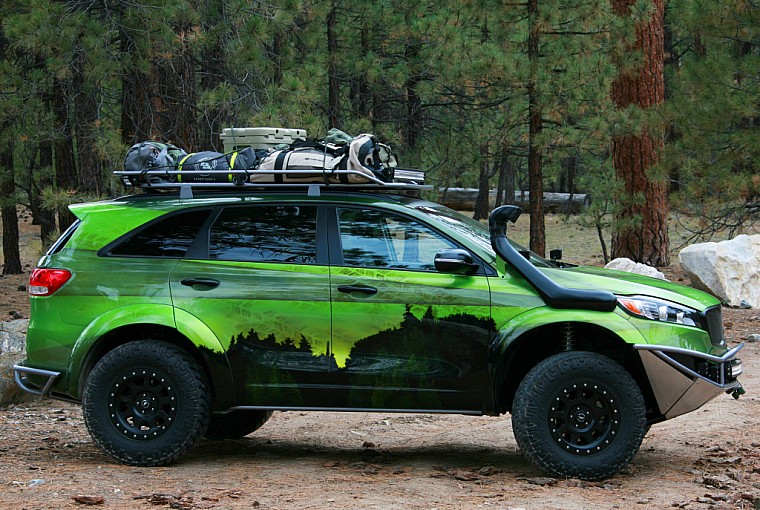 Kia Sorento PacWest Adventure: он из лесу вышел