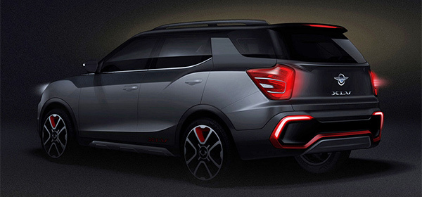 SsangYong покажет во Франкфурте семиместный кроссовер Tivoli