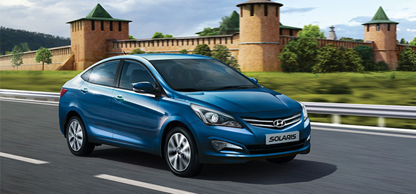 Hyundai Solaris стал самой популярной иномаркой в Москве