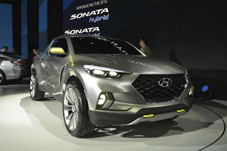 Hyundai показал концепт пикапа для молодежи 